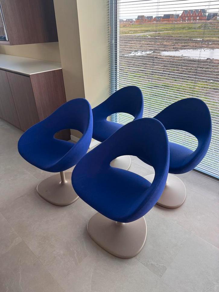 4x Artifort Shark stoel / fauteuil, Huis en Inrichting, Fauteuils, Zo goed als nieuw, 50 tot 75 cm, 75 tot 100 cm, Ophalen