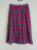 Blutsgeschwister midi rok roze geruit maat M, Kleding | Dames, Rokken, Maat 38/40 (M), Ophalen of Verzenden, Roze, Onder de knie