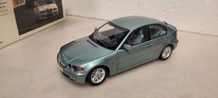 Kyosho Bmw 325 Ti Compact, Hobby en Vrije tijd, Modelauto's | 1:18, Zo goed als nieuw, Auto, Kyosho, Ophalen of Verzenden