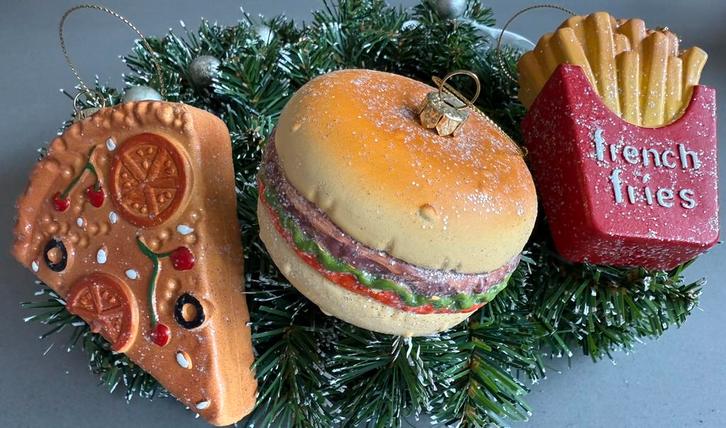 Heel gave kunststof kerstballen, een echt eyecatcher €2 p.s., Diversen, Kerst, Nieuw, Ophalen of Verzenden