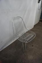 Vitra Eames Wire chair DKR stoel, Ophalen of Verzenden, Gebruikt, Metaal, Eén