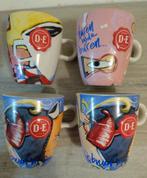 Douwe Egberts mokjes Selwyn 4 stuks voor, Ophalen of Verzenden, Overige stijlen, Kop(pen) en/of Schotel(s)