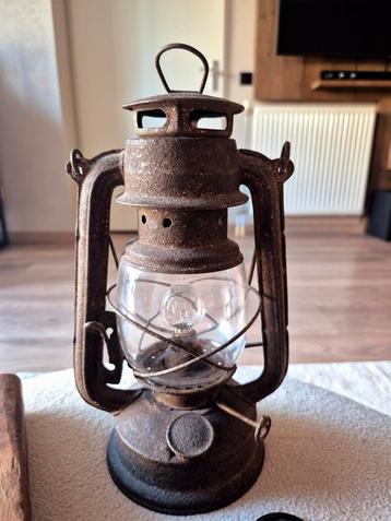 Brocante Lantaarn, Lepel Windlicht & Sleutels Set beschikbaar voor biedingen