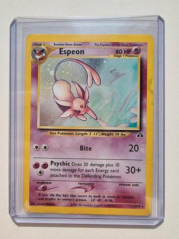 Espeon (NDI 1) holo beschikbaar voor biedingen