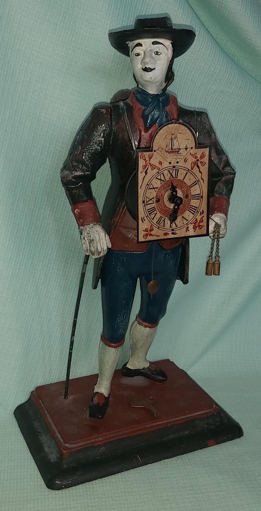 Schwarzwalder klokkenman met lage hoed, Antiek en Kunst, Antiek | Klokken, Ophalen