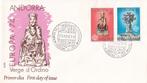 Europa/CEPT – FDC - 1974 – Andorra (SP), Postzegels en Munten, Postzegels | Eerstedagenveloppen, Onbeschreven, Europa, Verzenden