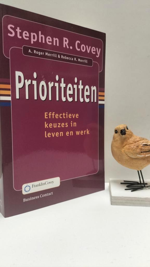Covey, Stephen R.; Prioriteiten, Boeken, Psychologie, Gelezen, Ophalen of Verzenden