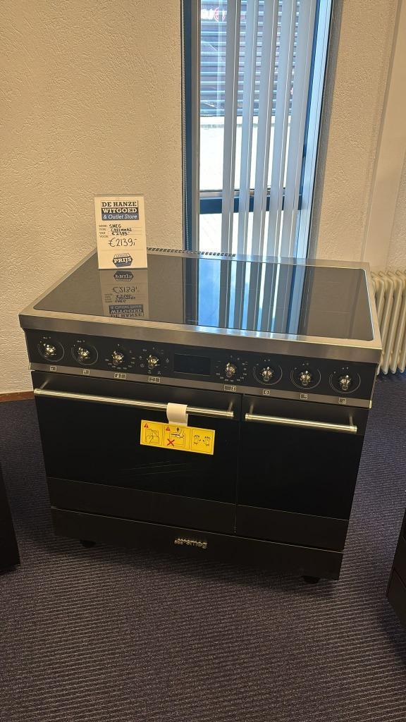 SMEG C92IMMB2   INDUCTIEFORNUIS  - NIEUW IN DOOS -  €1899, Witgoed en Apparatuur, Fornuizen, Nieuw, Vrijstaand, Inductie, 5 kookzones of meer
