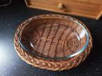 Ovaal rieten mandje voor ovenschaal, Antiek en Kunst, Ophalen of Verzenden