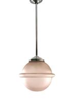 Artdeco - Hanglamp - Ca, 1930 - Ø28Cm - Frankrijk, Gebruikt, 50 tot 75 cm, Artdeco, Ophalen of Verzenden