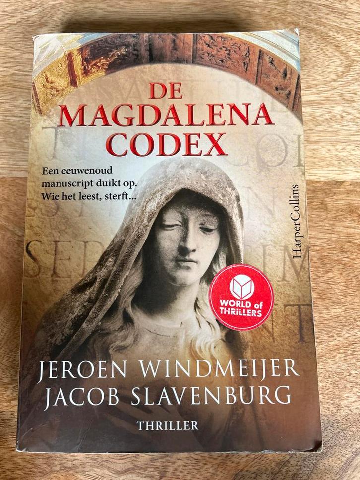 De Magdalena Codex - Jeroen Windmeijer & Jacob Slavenburg, Boeken, Thrillers, Gelezen, Nederland, Ophalen of Verzenden