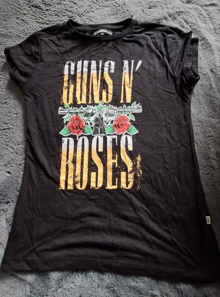 Guns N' Roses Dames Shirt XS, Kleding | Dames, T-shirts, Zo goed als nieuw, Maat 34 (XS) of kleiner, Zwart, Korte mouw, Ophalen of Verzenden