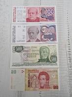 Argentinië Set - Australes & Pesos UNC, Ophalen of Verzenden, Zuid-Amerika, Setje