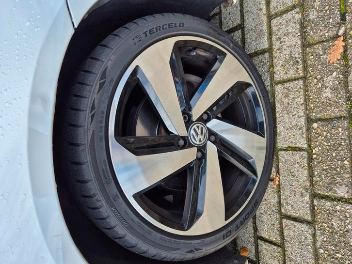 golf 7 gti velgen ruilen, Auto-onderdelen, Banden en Velgen, Velg(en), Zomerbanden, 18 inch, 225 mm, Gebruikt, Ophalen