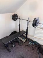 Bench press bankdruk fitness apparaat, Sport en Fitness, Fitnessmaterialen, Ophalen, Zo goed als nieuw, Fitnessbank