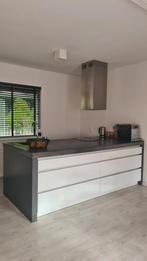 Compleet kookeiland, Huis en Inrichting, Keuken | Complete keukens, Gebruikt, Wit, Overige typen, Graniet of Steen