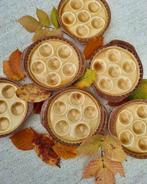 Vintage escargots tapas bordjes gemerkt GIEN France, Ophalen of Verzenden, Overige stijlen, X, X