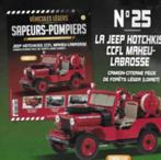 Jeep Hotchkiss CCFL BOS brandweer schaal 1/43 # 25, Hobby en Vrije tijd, Modelauto's | 1:43, Verzenden, Nieuw, Auto, Overige merken