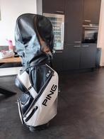 Ping golftas met clubs, Sport en Fitness, Golf, Ophalen of Verzenden, Zo goed als nieuw, Tas, Ping