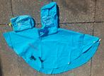 Regencape kind jip en janneke. Lichtblauw met print., Ophalen, Zo goed als nieuw, Regenjas