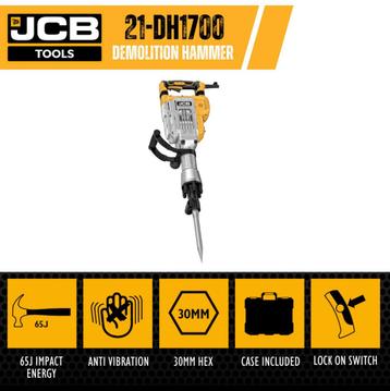 Jcb breekhamer zwaar beschikbaar voor biedingen