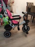 Eco Toys Driewieler met Duwstang, Fietsen en Brommers, Ophalen, Zo goed als nieuw, Duwstang
