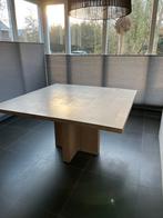 Houten Eettafel (licht eiken 140x140 cm), Huis en Inrichting, Ophalen, 100 tot 150 cm, Zo goed als nieuw, Vier personen