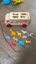 Bigjigs Houten Vormendoos Vrachtwagen, Ophalen of Verzenden, Zo goed als nieuw