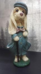 Groot Gipsen BEELD <> HOND Flappie 35 X 17 cm., Ophalen of Verzenden, Huis en Inrichting