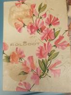 Vintage kado doos ,Boldoot, zeep en eau de cologne, Ophalen of Verzenden, Zo goed als nieuw, Parfumfles