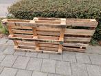 Gratis 2 houten pallets, Ophalen, Zo goed als nieuw, Pallet, Minder dan 200 cm