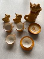 Vintage kinderservies hond, Ophalen, Gebruikt
