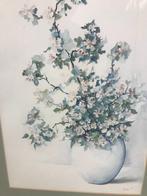 aquarel bloem stilleven appel bloesem h kok, Ophalen