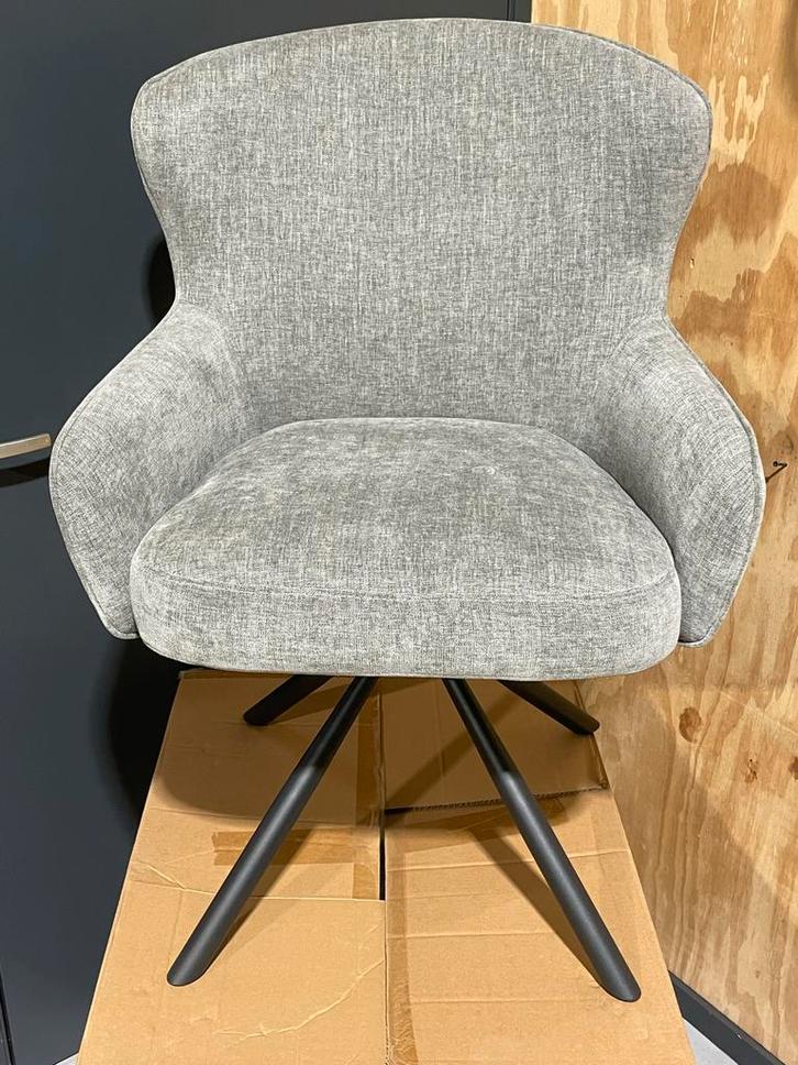 Nieuwe Draaibare Eetkamerstoelen Hanna - Set van 2, Huis en Inrichting, Stoelen, Nieuw, Vijf, Zes of meer stoelen, Overige kleuren