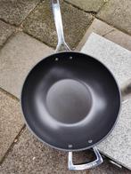 Prachtige set pannen van le Creuset, Huis en Inrichting, Keuken | Potten en Pannen, Ophalen, Zo goed als nieuw, Gietijzer, Wok