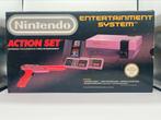 Nintendo NES ACTION SET Compleet in doos met Poster CIB, Spelcomputers en Games, Spelcomputers | Nintendo NES, Ophalen of Verzenden