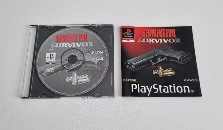 Resident Evil Survivor Playstation 1 PS1 Game, Spelcomputers en Games, Games | Sony PlayStation 1, Gebruikt, Avontuur en Actie