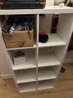 Witte IKEA KALLAX open kast – 7739147 cm, Huis en Inrichting, Kasten | Boekenkasten, Ophalen, 50 tot 100 cm, Zo goed als nieuw