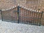 smeedijzeren inrijpoort, Tuin en Terras, Ophalen, Zo goed als nieuw, IJzer, Sierhekwerk