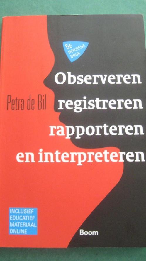 Observeren, registreren, rapporteren en interpreteren, Boeken, Studieboeken en Cursussen, Zo goed als nieuw, HBO, Gamma, Ophalen of Verzenden