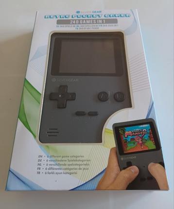 SilverGear Retro Pocket Gamer
(240 games in 1) beschikbaar voor biedingen
