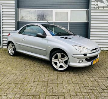 Peugeot 206 CC 1.6-16V Cabrio|Leer|17 Inch|Nwe APK|Luxe| beschikbaar voor biedingen