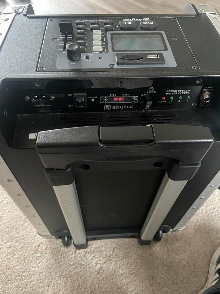 Skytec PA-200 Portable Soundsystem - Zo Goed Als Nieuw, Audio, Tv en Foto, Luidsprekers, Zo goed als nieuw, Overige typen, 120 watt of meer