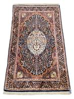 Handgeknoopt Perzisch wol Kashmir tapijt floral 93x152cm, Persian Perzisch vintage oosters hype, Crème, Onbekend, Zo goed als nieuw