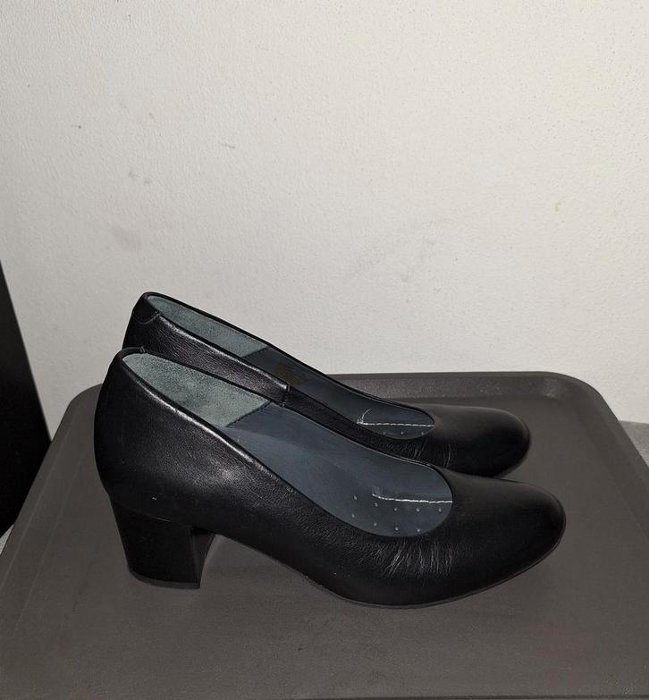 Dames schoenen met hak van WOLYRAWORK maat 36 z.g.a.n, Kleding | Dames, Schoenen, Zo goed als nieuw, Zwart, Ophalen of Verzenden