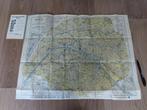 antieke plattegrond Parijs, 1928, Guilmin Plan von Paris, Gelezen, Verzenden, Frankrijk, Landkaart