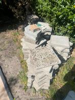 Grindtegels tuin 40x40 gratis, Tuin en Terras, Tegels en Klinkers, Ophalen, Zo goed als nieuw, 10 m² of meer, Beton