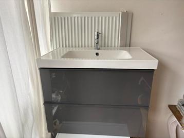 IKEA Wastafelmeubel Hoogglans Grijs beschikbaar voor biedingen