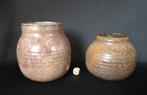 Twee vazen Lucie Q Bakker (1915-2003), Antiek en Kunst, Antiek | Keramiek en Aardewerk, Ophalen of Verzenden