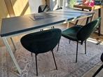Stoelen 2 stuks donker groen, Ophalen, Twee, Overige kleuren, Zo goed als nieuw